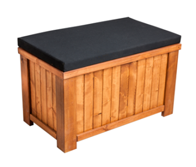 Rustic Two Seat Ottoman